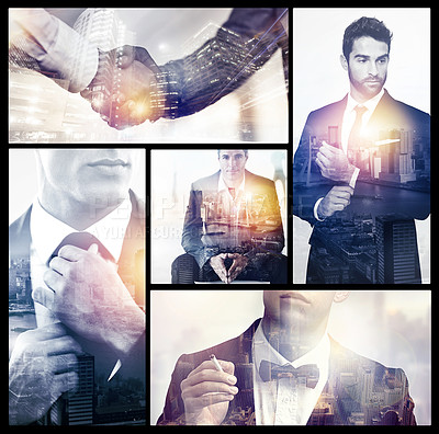 Buy stock photo Composite image of business concepts