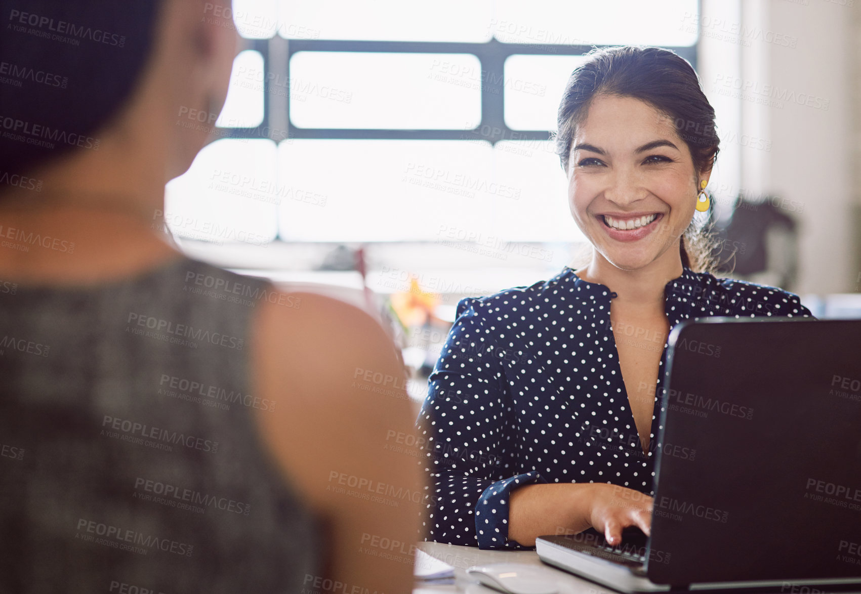 Buy stock photo Cropped shot of a creative businessperson working in the office