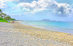 Beach, sand and ocean