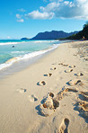 Beach, sand and ocean