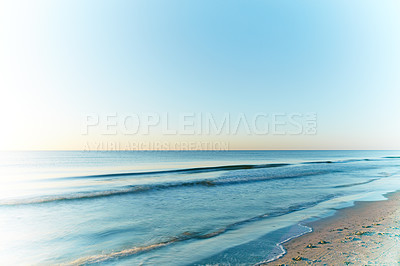 Buy stock photo Beach and ocean -  Jutland, West Coast, Denmark