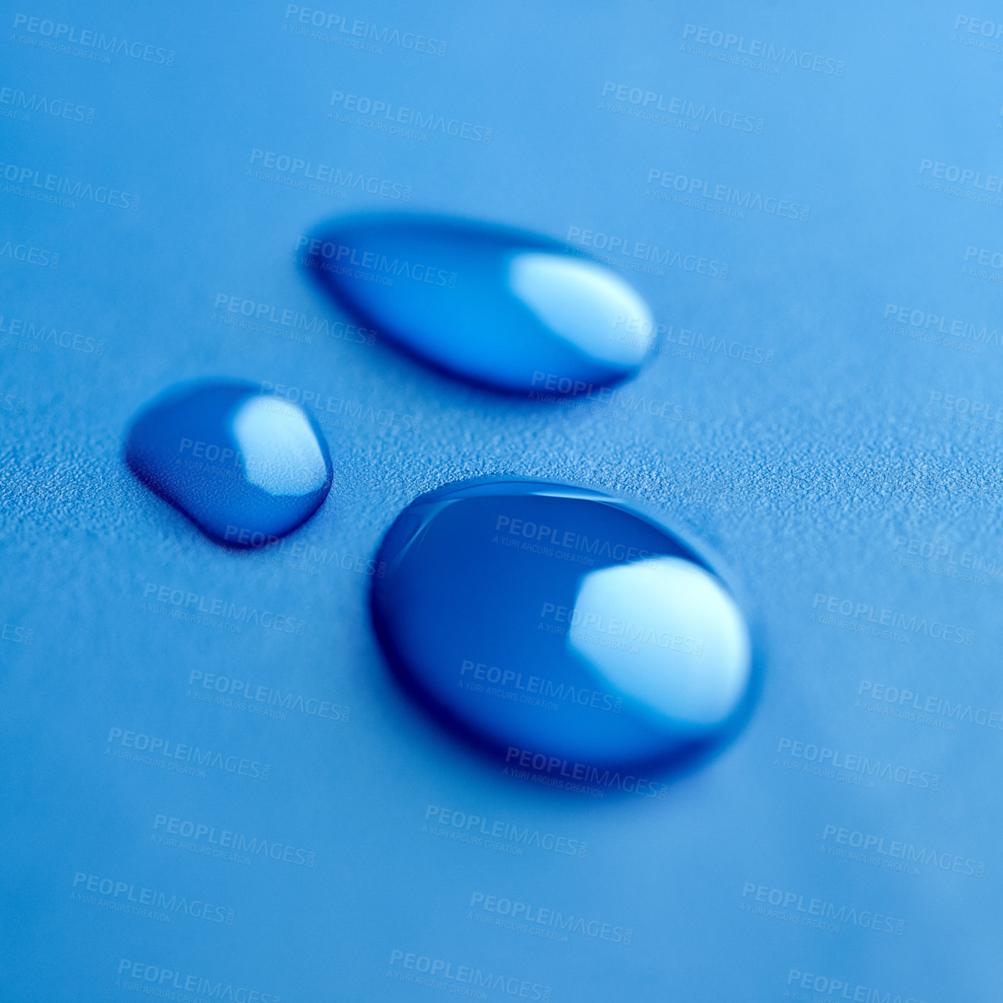 Buy stock photo Shot of drops of water 