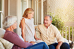 She loves spending time with her grandparents