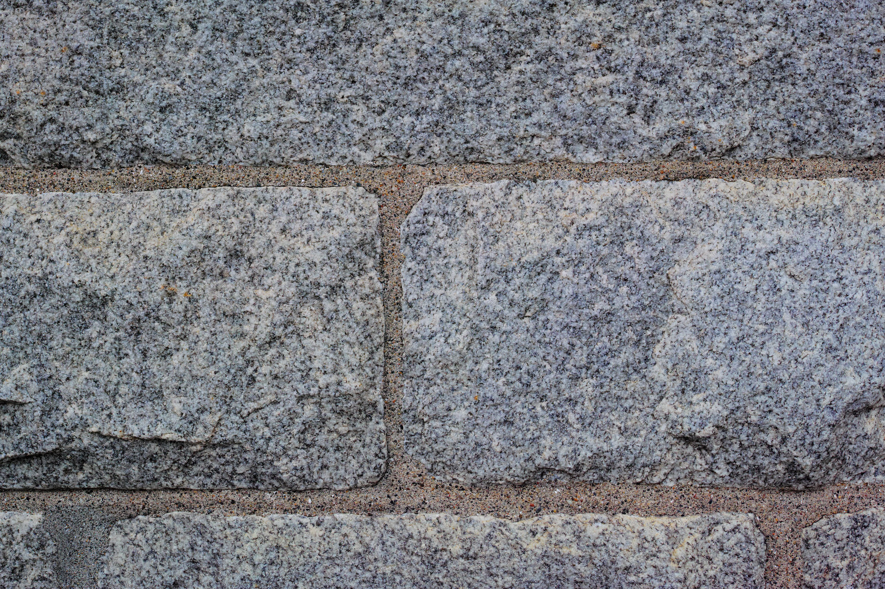 Buy stock photo Old building, granite and architecture for brick wall with masonry, outdoor and concrete with pattern. City, texture and grey stone with real estate, property and urban expansion in Colombia