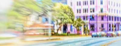 Buy stock photo Abstract blurred city images