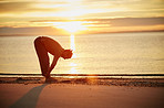 Yoga strengthens the body and the mind