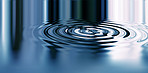 Cold clean rippling water