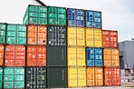 Containers carrying costly cargo