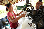 Traditional rubber making