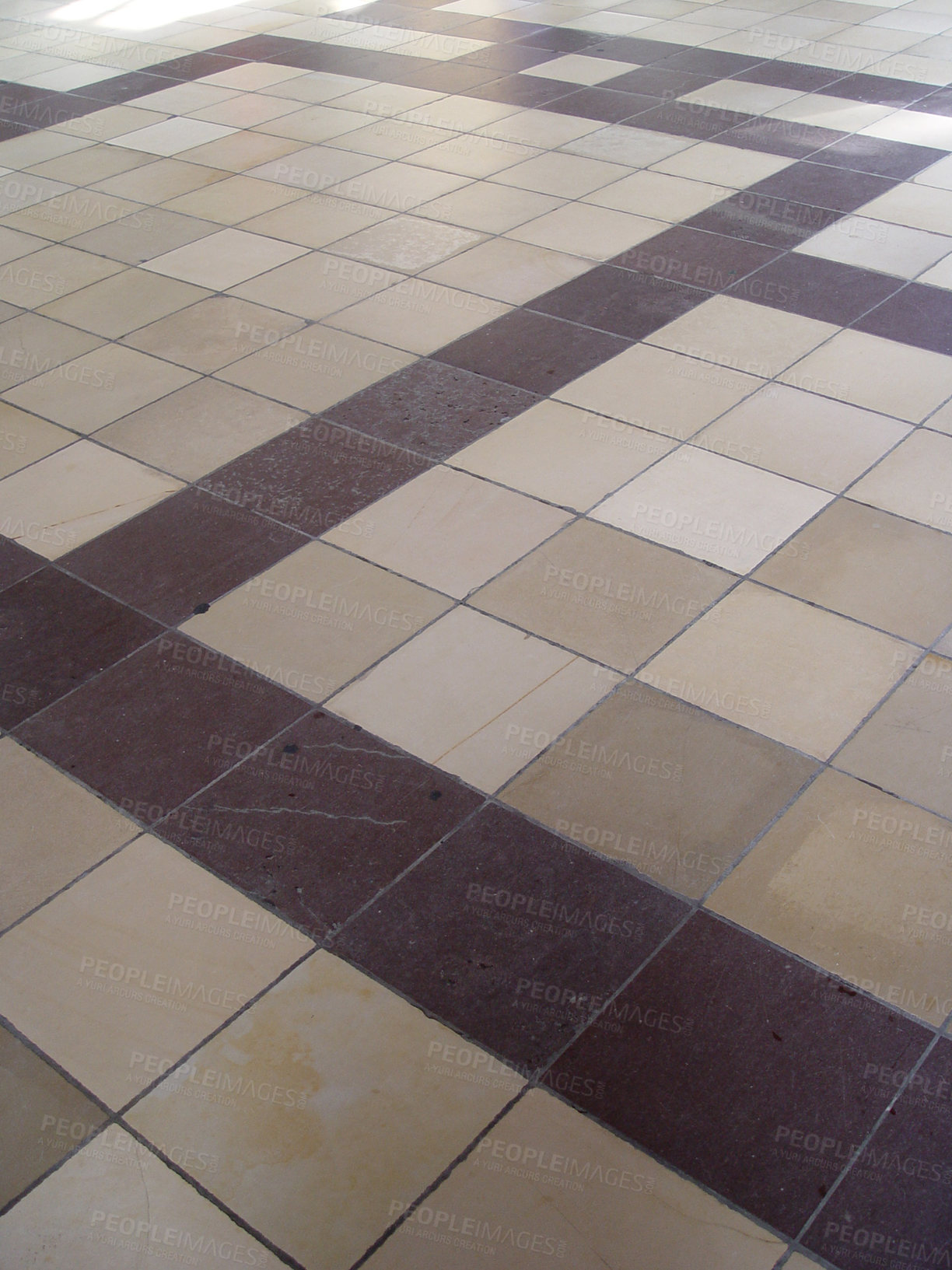 Buy stock photo A tiled and patterned floor - Ceramics                    