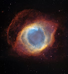 The helix nebula - a gaseous envelope expelled by a dying star