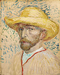 Vincent Van Gogh Self Portrait 1887