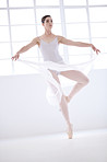 Ballet is all about controlled grace
