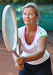 Tennis keeps her healthy