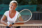 Tennis keeps me feeling great!