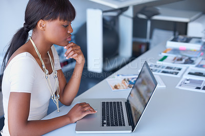 Buy stock photo Shot of the inner workings of a creative and modern office