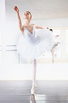 Statuesque ballerina