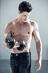 Focused on creating perfect muscle definition