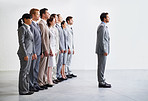Standing to attention