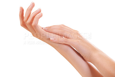 Buy stock photo Cropped shot of a woman's hands
