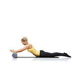 Using a foam-roller is a great way to warm up
