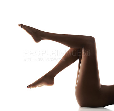 Buy stock photo Cropped view of a gorgeous set of legs