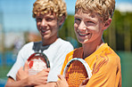 Tennis is their sport of choice!
