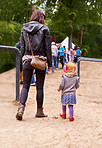 Her daughter's first festival