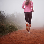 Nothing like a misty morning run