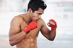 He's dedicated to the sport of boxing