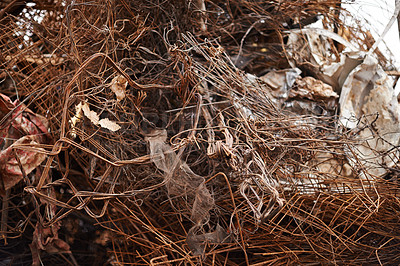 Buy stock photo Metal at a scrap yard