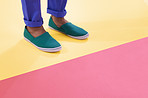 Colours and footwear