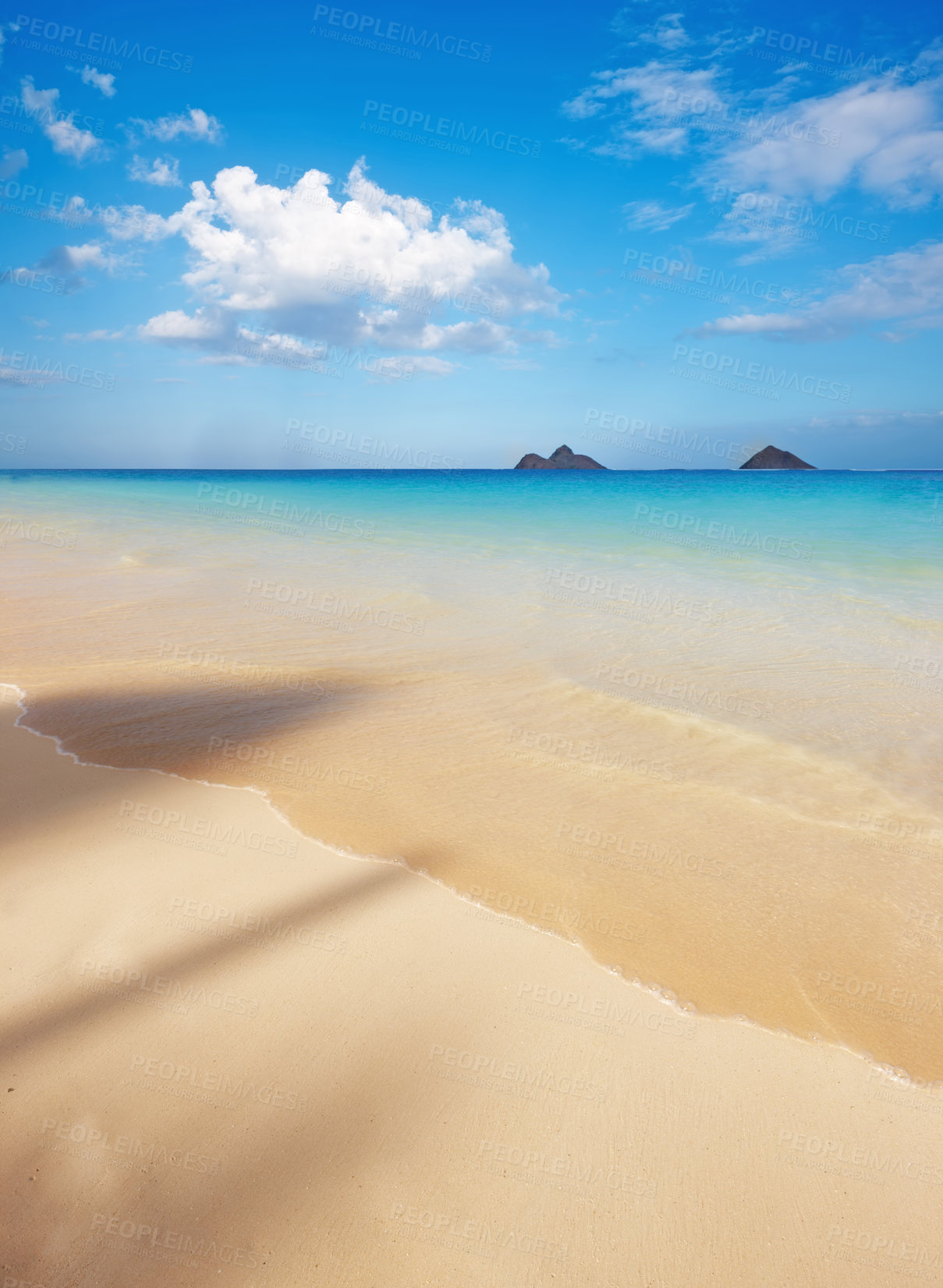 Buy stock photo Shot of a coastline