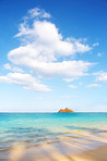 A photo  of Tropical beach - Lanikai, Oahu, Hawaii