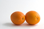 Isolated photo of ripe orange