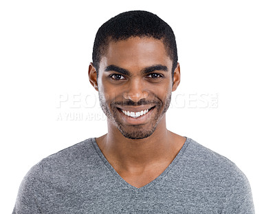 Buy stock photo A young man looking at the camera