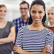 She's the leader of her design team | Buy Stock Photo on PeopleImages ...