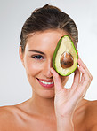 Eating avocados will improve your skin