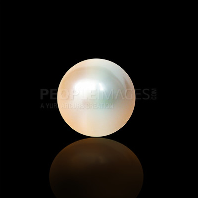 Buy stock photo Studio shot of a large pearl