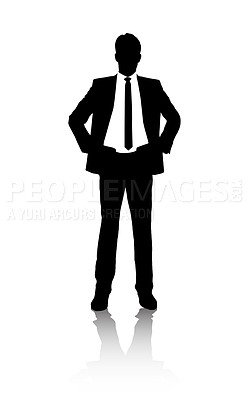 Buy stock photo Vector image of business people at work