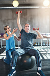 Physical therapy helps improve his muscle and joint function