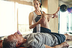 Physical therapist keep all their patients moving