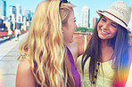 You always make new friends in the city