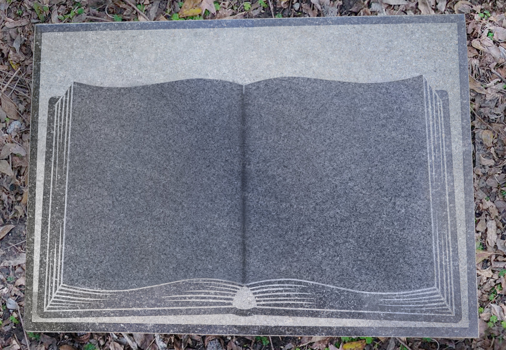 Buy stock photo Shot of a gravestone in a cemetery