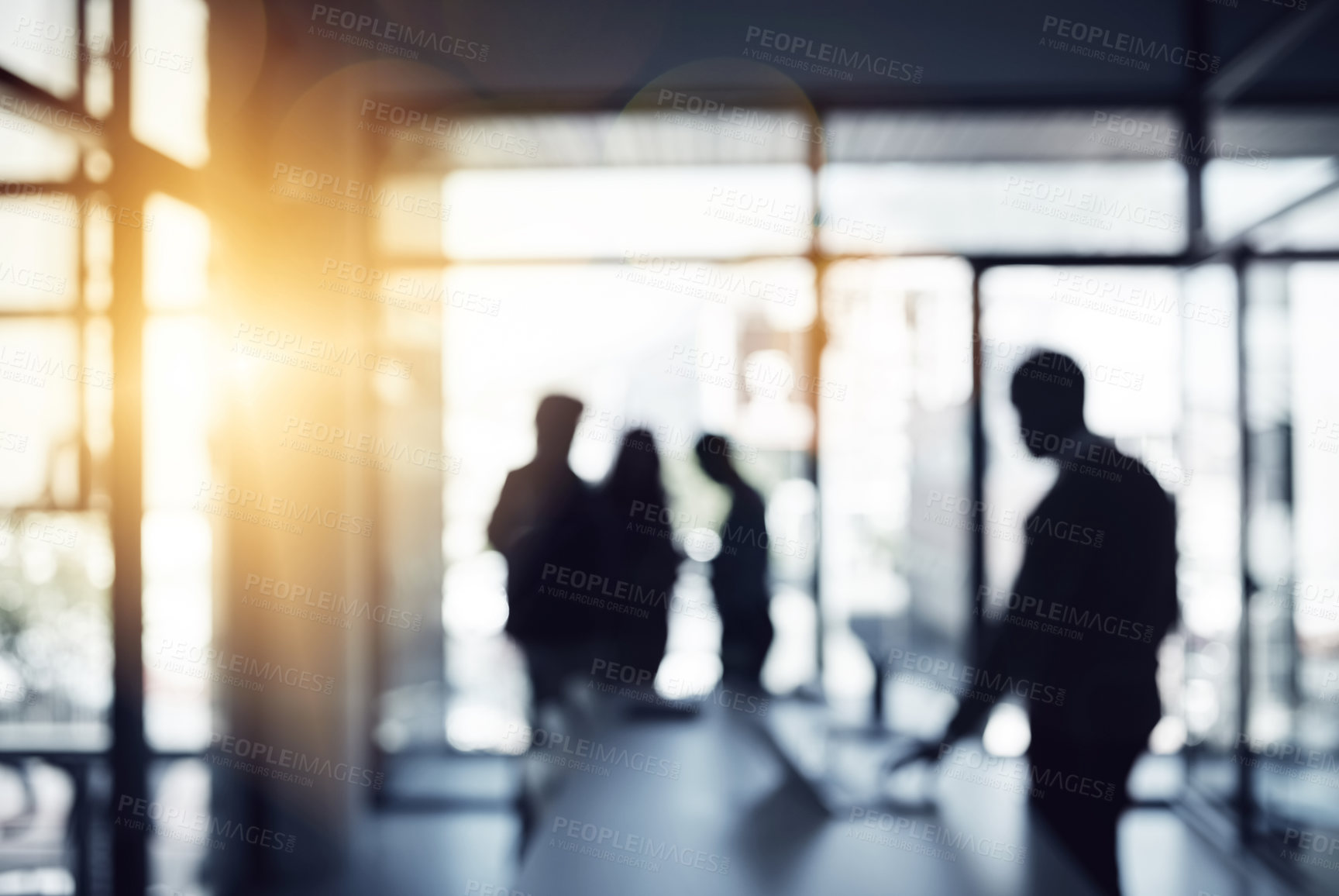 Buy stock photo Cropped shot of businesspeople in an office