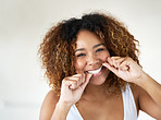 Flossing is an essential part of caring for your teeth