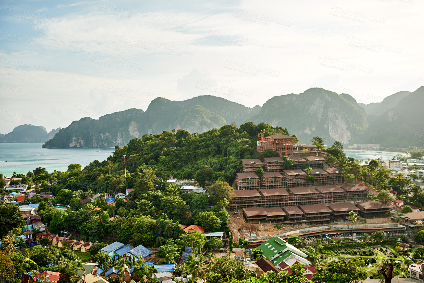 Buy stock photo Shot of a natural landscape