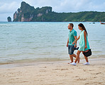 There's nothing more relaxing than a walk on the beach