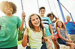 Being at the park is all the entertainment we need
