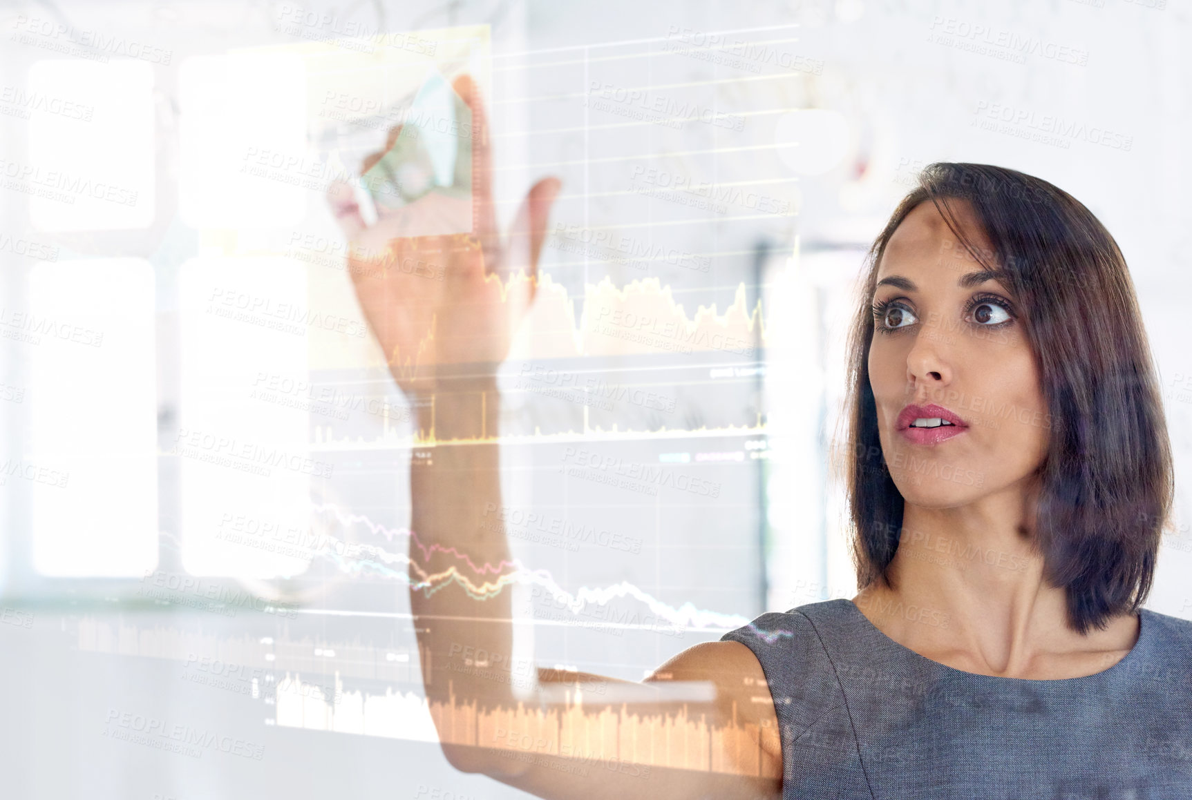 Buy stock photo Cropped shot of designers working in a creative office environment